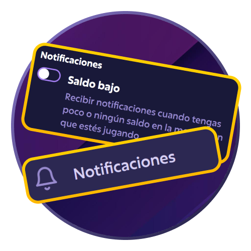 Recibí alertas de apuestas en la App Roobet Argentina.