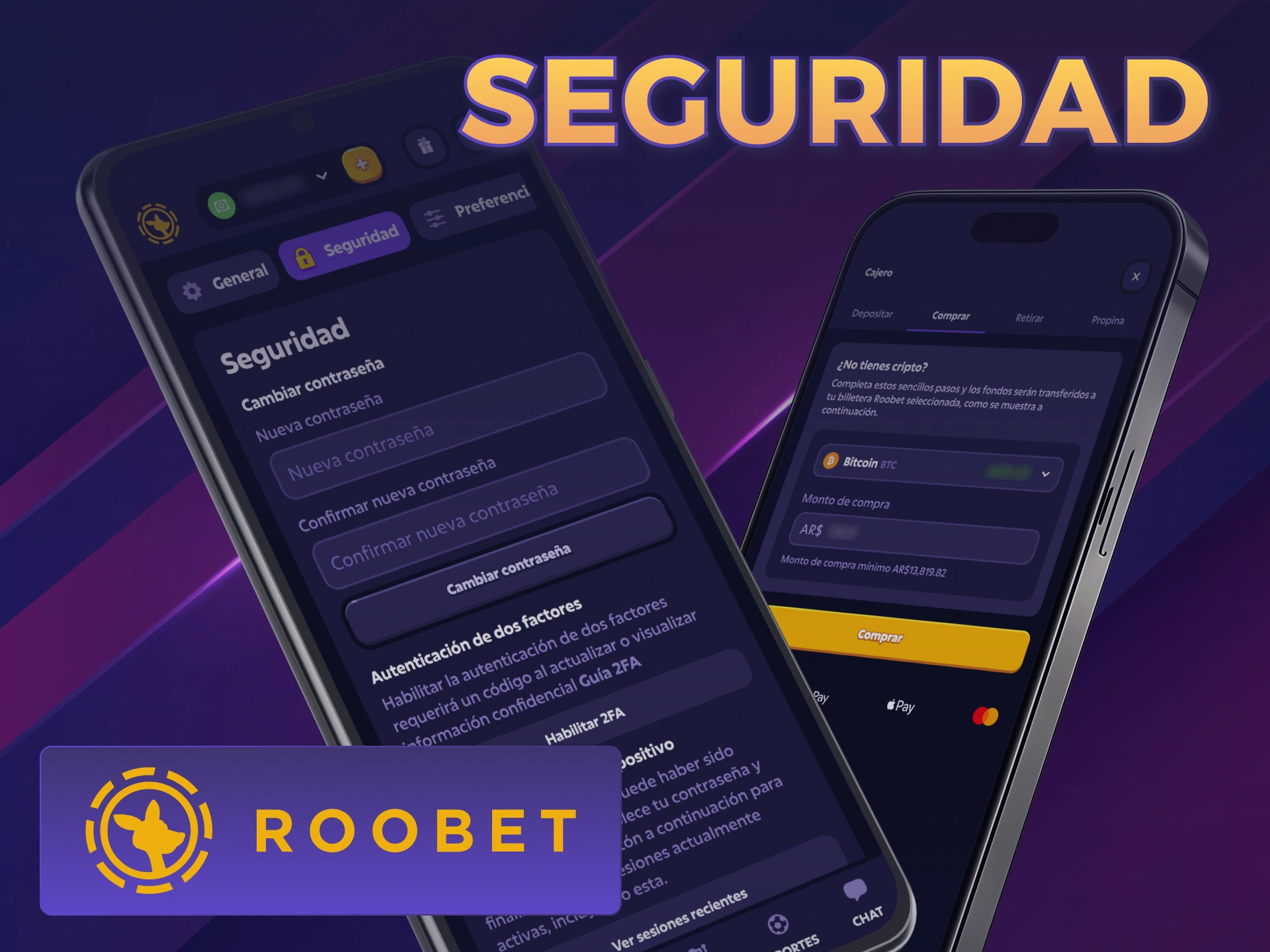 Descargá el App oficial de Roobet Argentina de forma segura.