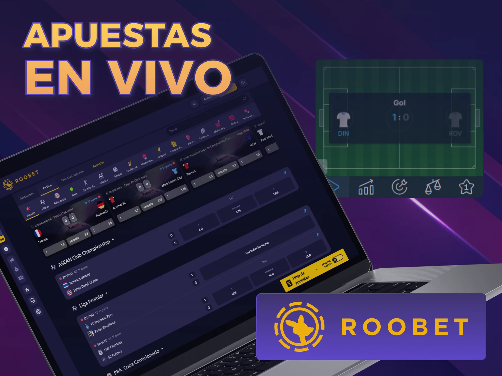 Sentí la adrenalina en vivo con Roobet y las