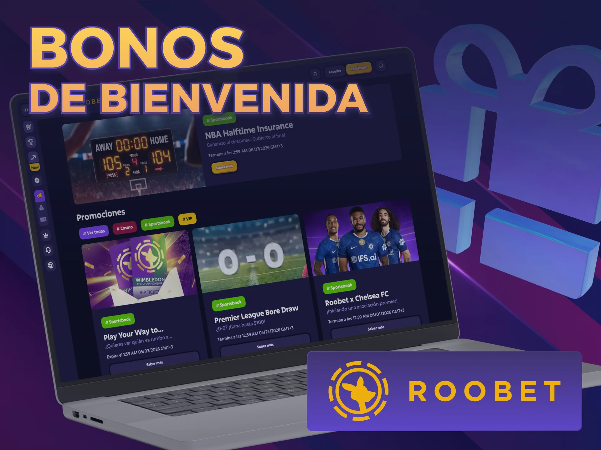 Reclamá el Bonos de Bienvenida para maximizar ganancias en E-Sports Roobet.