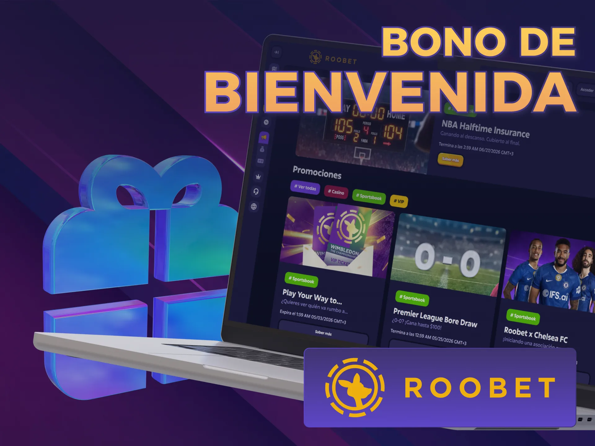 Reclamá el bono de Fútbol en Roobet y participá en sorteos.