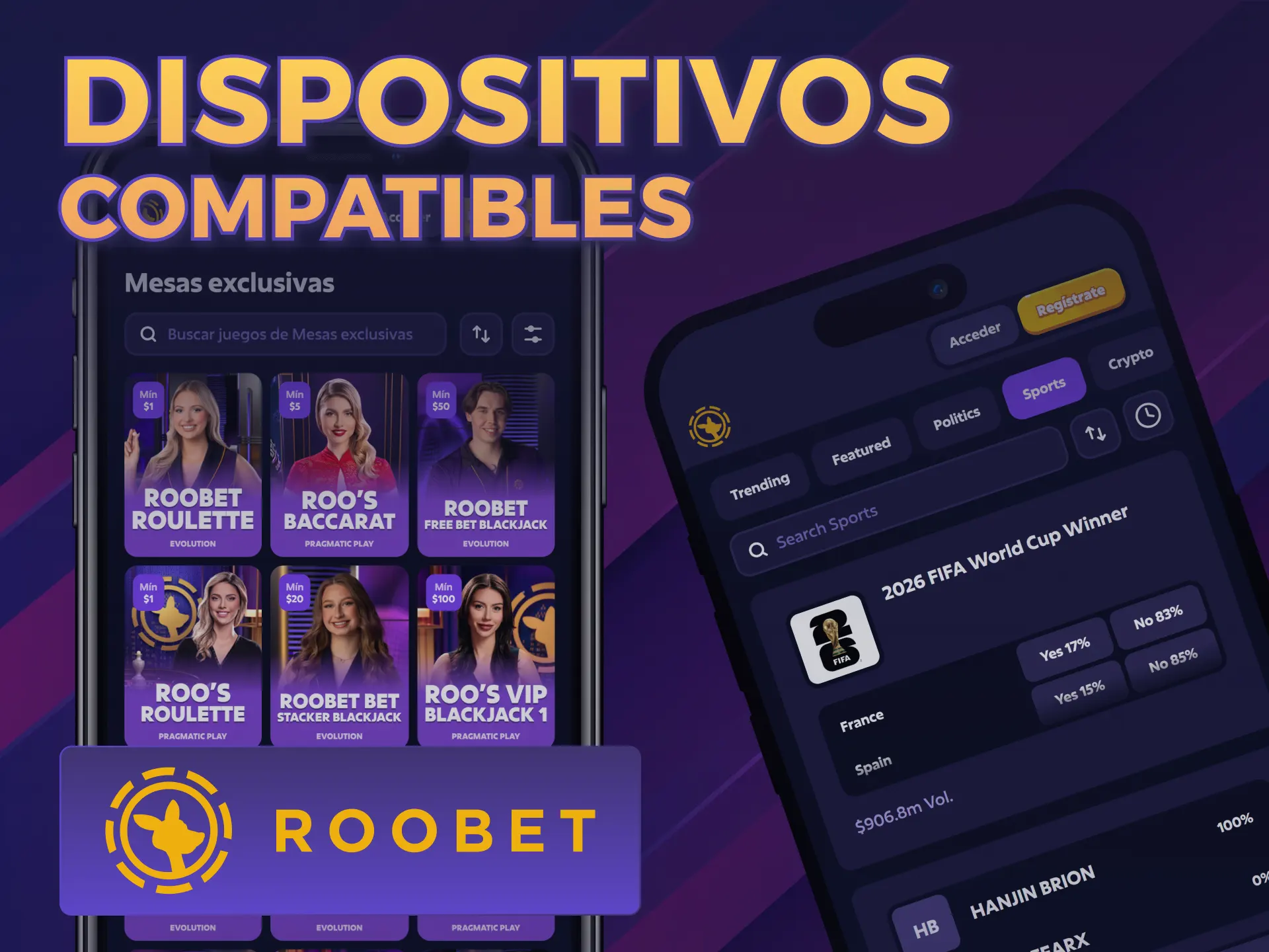 Revisá los dispositivos iOS compatibles para jugar en Roobet hoy.