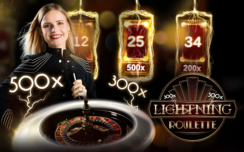 Apostá en Lightning Roulette y multiplicá tus premios en Roobet.