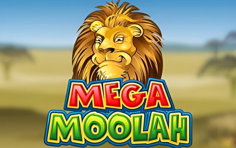 Buscá el gran jackpot progresivo en el slot Mega Moolah de Roobet.