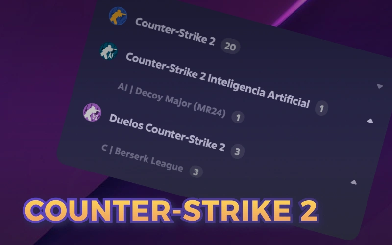 Apostá por tu equipo favorito en Counter-Strike 2 con Roobet.