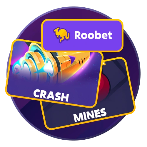 Probá los juegos exclusivos originales disponibles únicamente en Roobet.
