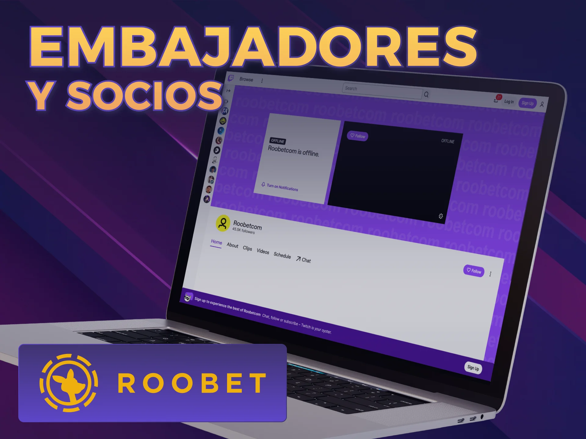 Conocé a los embajadores globales que confían plenamente en Roobet.