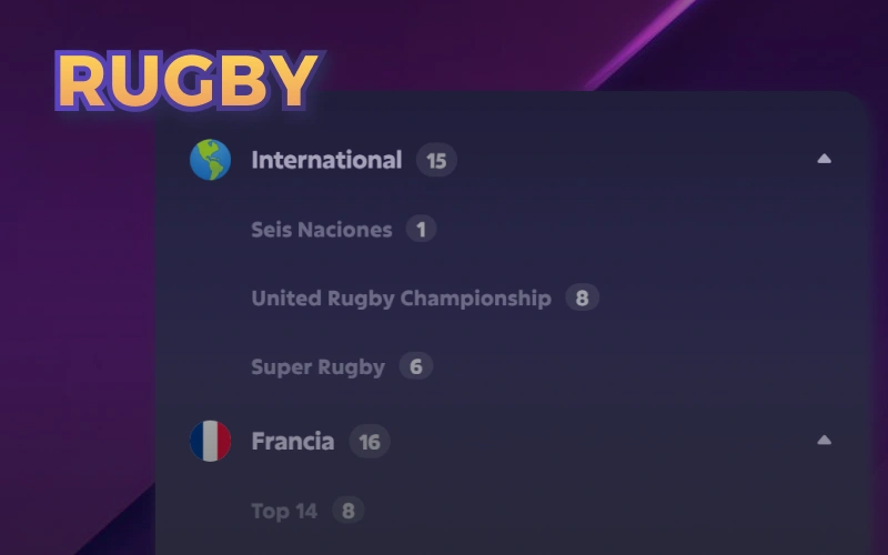 Alentá a tu equipo de rugby haciendo apuestas ganadoras en Roobet.