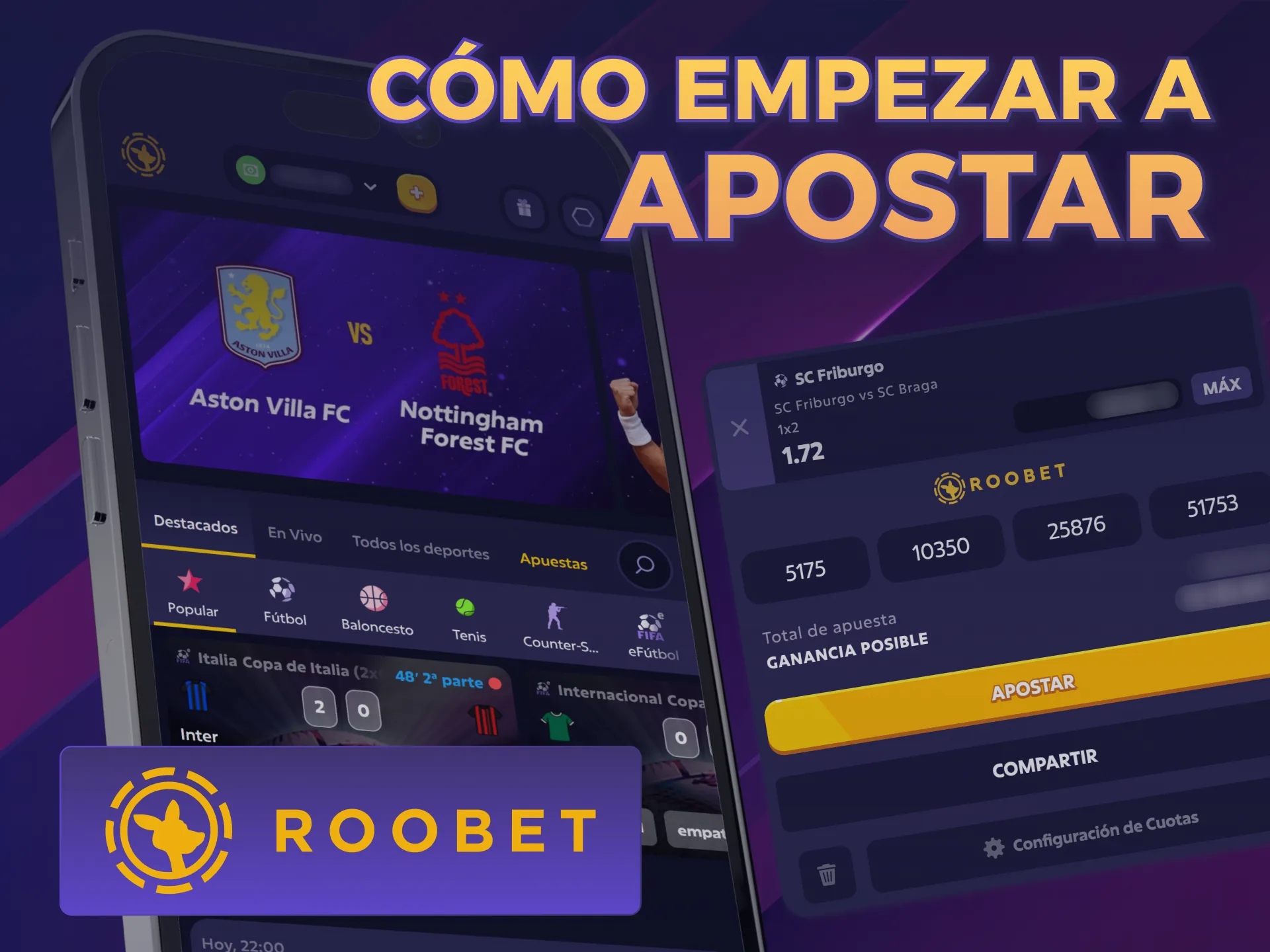 Aprendé cómo empezar a apostar usando la Roobet PWA rápidamente.
