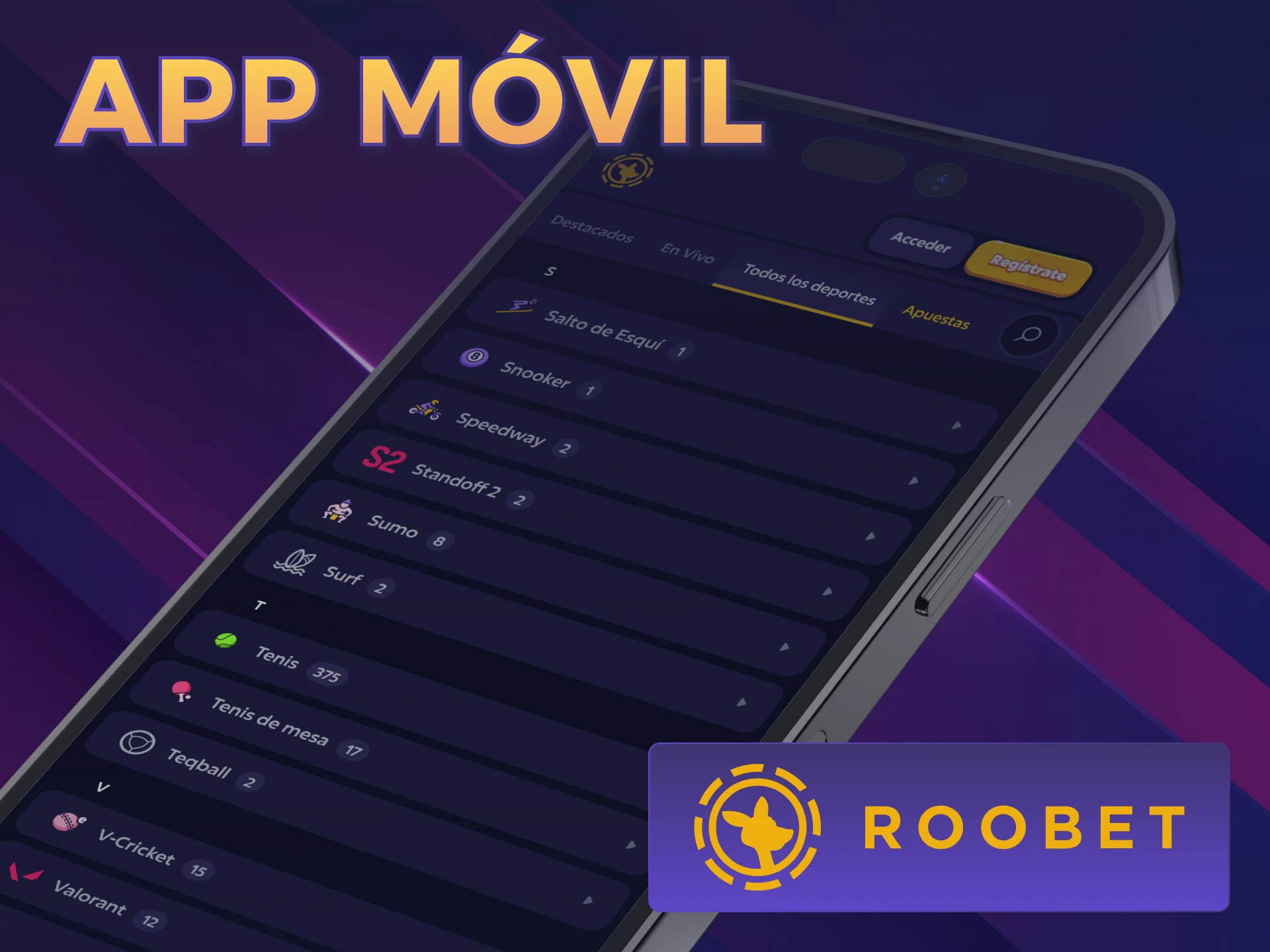 Realizá apuestas de StarCraft 2 Roobet desde tu smartphone cómodamente.