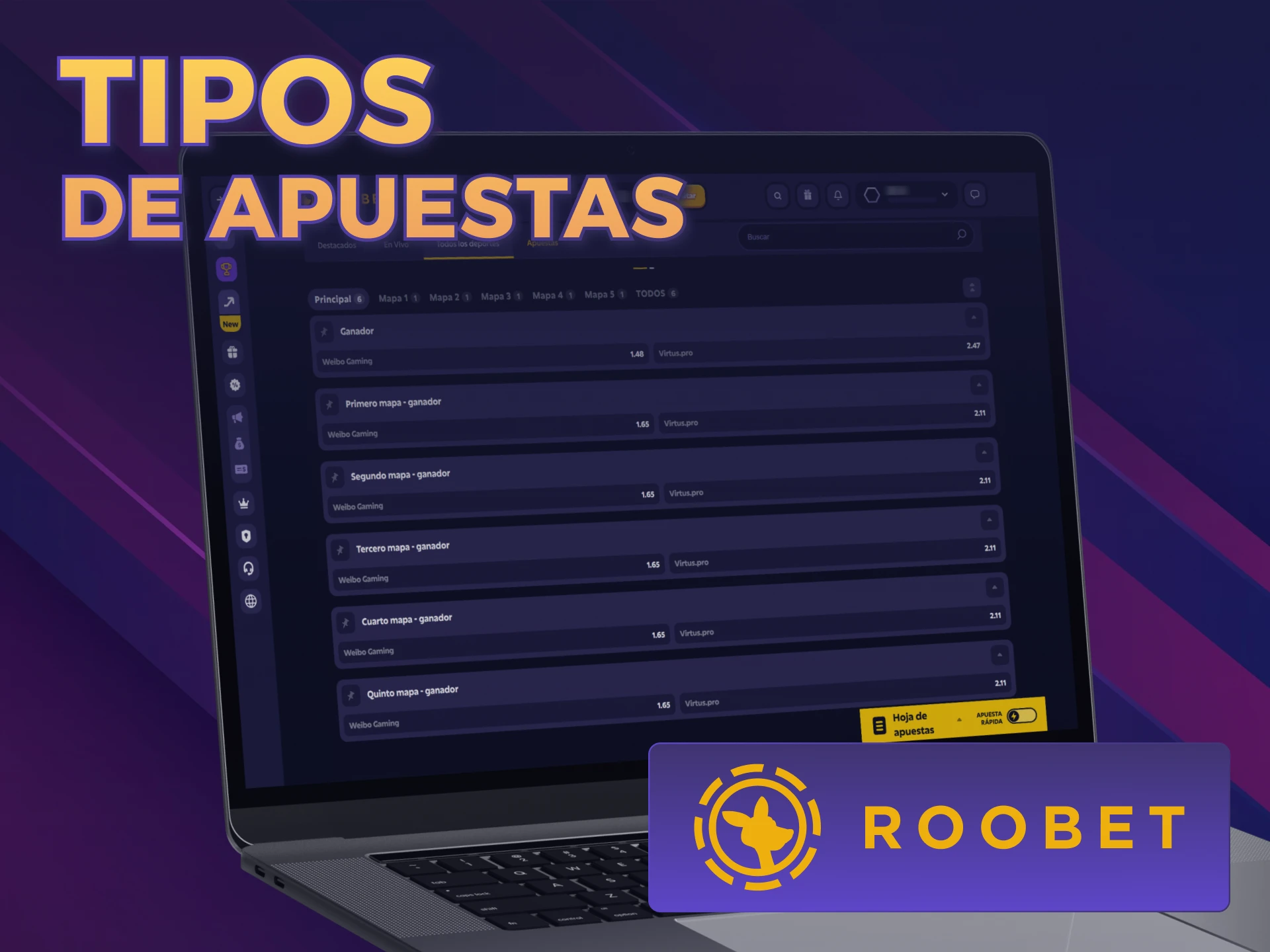 Explorá los diversos mercados que ofrece StarCraft 2 Roobet.